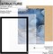 9x11 Picture Frame, Black Frame for 9 x 11 Inch Picture Poster Photo, Light Weight and High Transparent 9 by 11 Frame for Wall - 1 Pack/Black/9"x11"